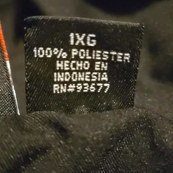 SB Active Woman by St. John's Bay Lt Blue Crops with White Stripes Women Size 1X - Picture 12 of 13